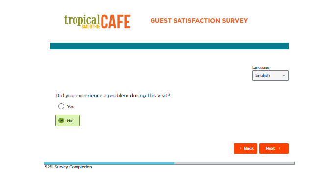 mytscvisit survey problam